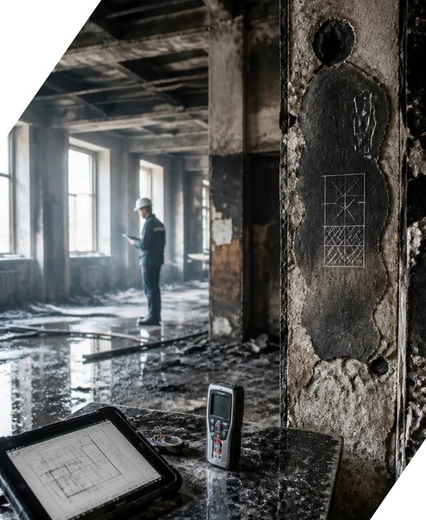 Обследование зданий после пожара в Спасске-Дальнем от 15521 р. | ЭкспертизаРоссия